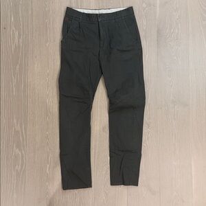 Zara Man pants dark green/olive color pants.